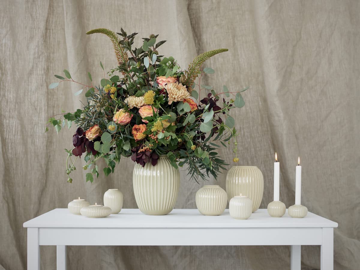 Kahler Hammershoi Vase | Stoneware | Indigo | 10 Inch
