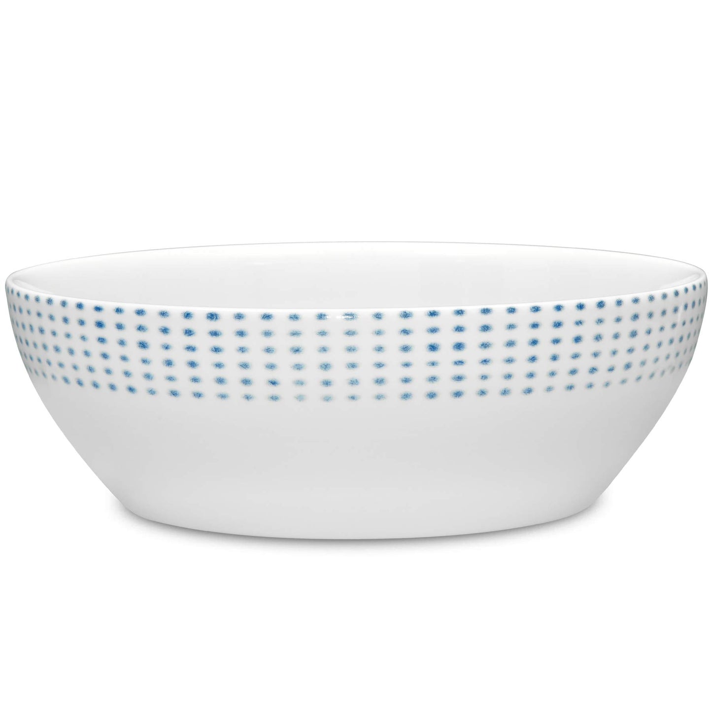 Noritake Blue Hammock Round Vegetable Bowl, 10.5", 96 oz.