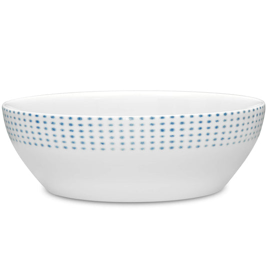 Noritake Blue Hammock Round Vegetable Bowl, 10.5", 96 oz.