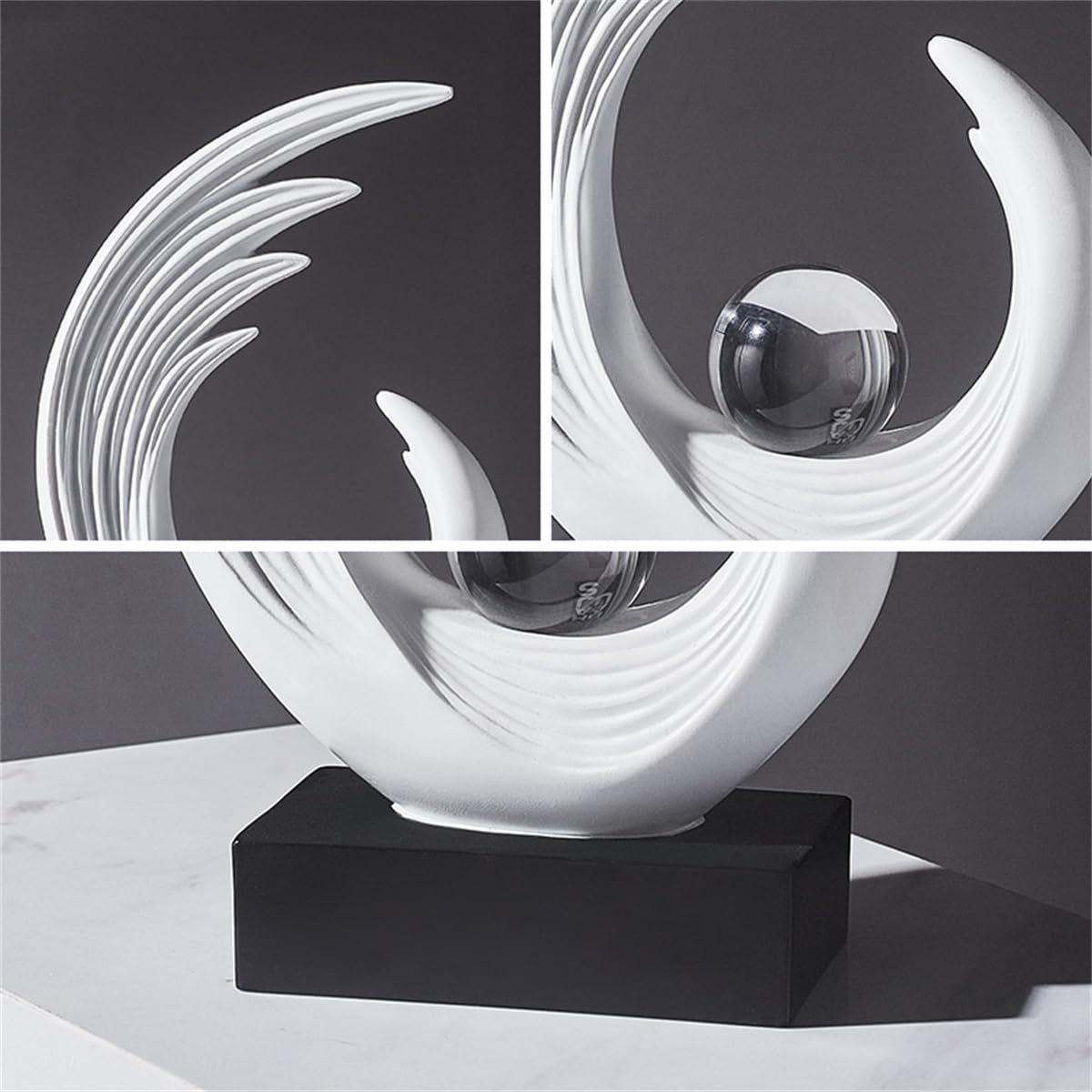 AWNR Abstract Art Sculptures Home Decor,Statue Decoration for Living Room,Dining Table,Coffee Table,Shelves,TV Stand