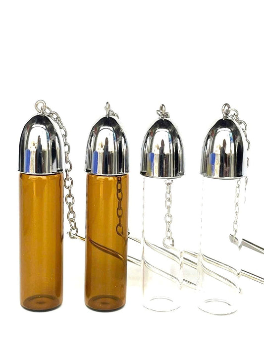 4 pack Small Portable Storage Jar, Travel Keychain Case, Leakproof Airtight Container for Camping Outdoor Picnic Kitchen (mix color)