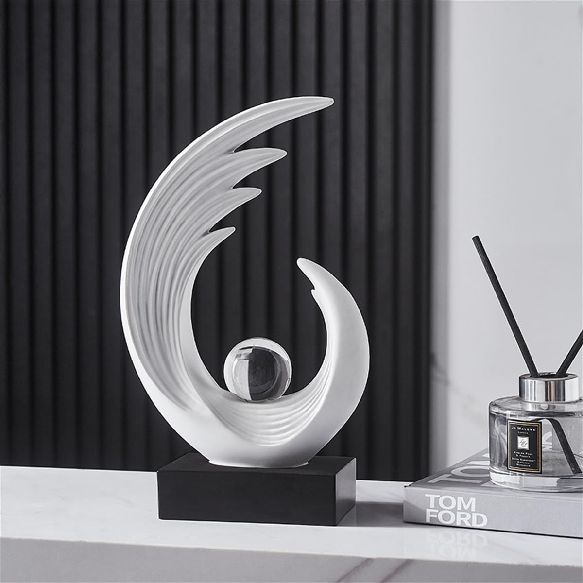 AWNR Abstract Art Sculptures Home Decor,Statue Decoration for Living Room,Dining Table,Coffee Table,Shelves,TV Stand
