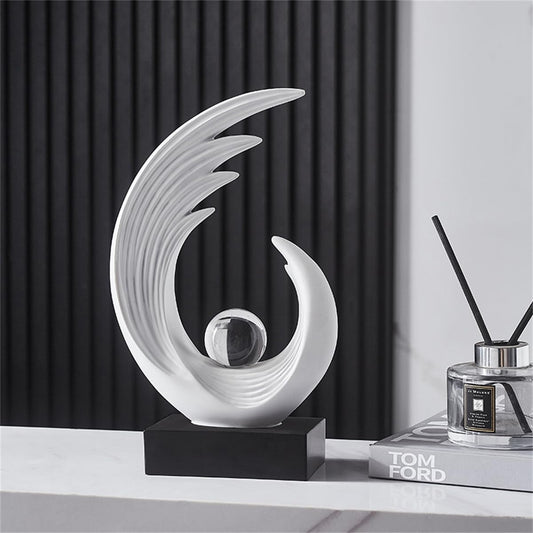 AWNR Abstract Art Sculptures Home Decor,Statue Decoration for Living Room,Dining Table,Coffee Table,Shelves,TV Stand