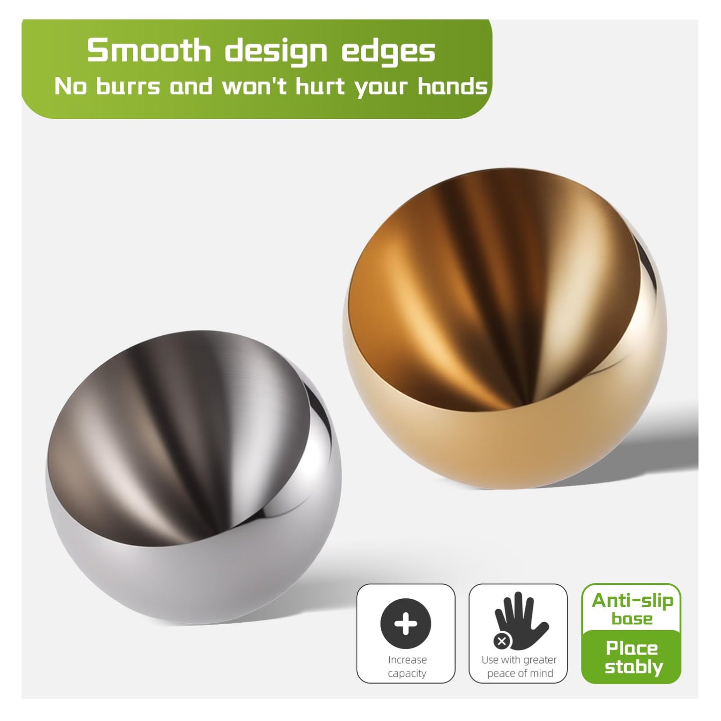 GYYVES Slim Stainless Steel Coffee Pod Holder - High-Capacity Minimalist Organizer to Declutter Your Espresso Pods - For an Organized Coffee Bar (Gold, M)