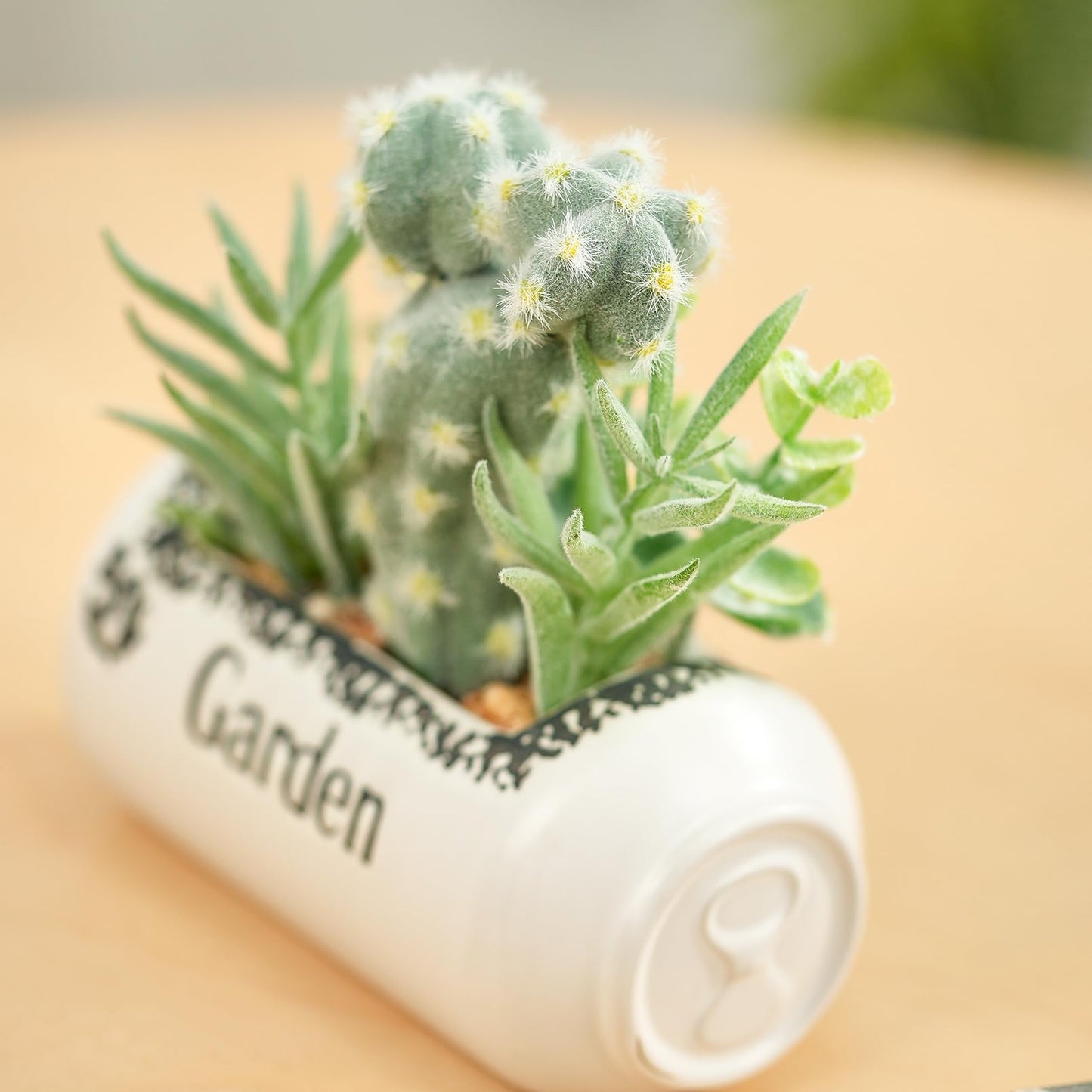 Heleze 10Pcs Artificial Succulents in Pot