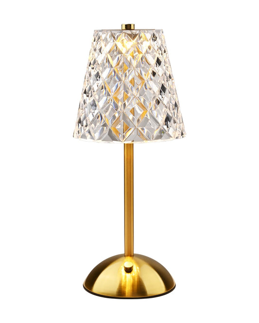 Cordless Table Lamp,Crystal+Dimmable+3 Colors Rechargeable Lamp,Battery Operated Crystal Lamp Vintage Ambient Light for Kitchen/Bedroom/Bathroom Shower/Table, Gifts for Teenage Girls, Gifts for Women