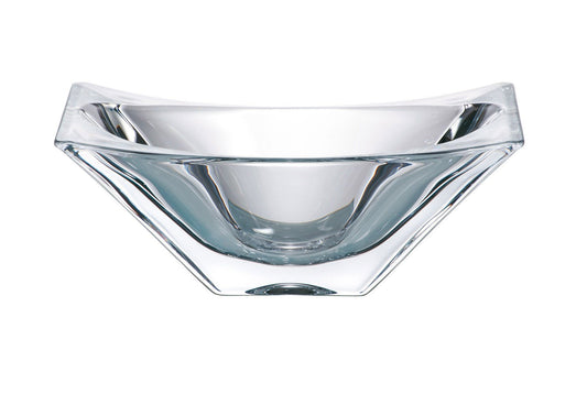 Barski - European Quality Glass - Crystalline - Rectangle Bowl - 10.5" Long, 6.5" Wide - Made in Europe