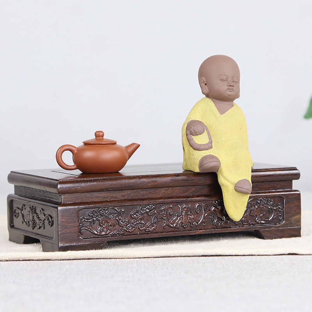 Chinese Solid Wood Display Stand Square Rosewood Vase Teapot Fishbowl Pedestal Indoor Home Deocr Base
