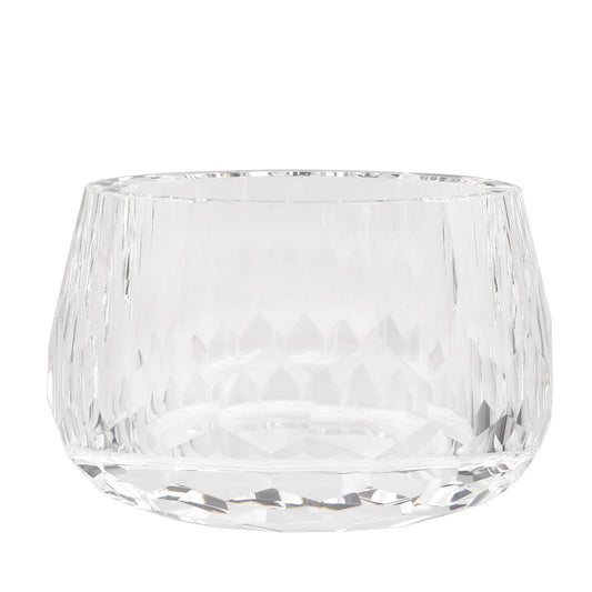 Marvala Crystal Jewelry Box Storage Jar, Candy Dish Tiny Hand-Cut Small Decorative Bowl, Diamond-Cut Luxury Cosmetic Organizer for Vanity, Bathroom, Kitchen Decor