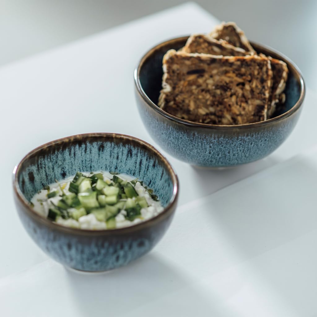 like. by Villeroy & Boch Lave glacé soup bowl, 12 cm ø, turquoise