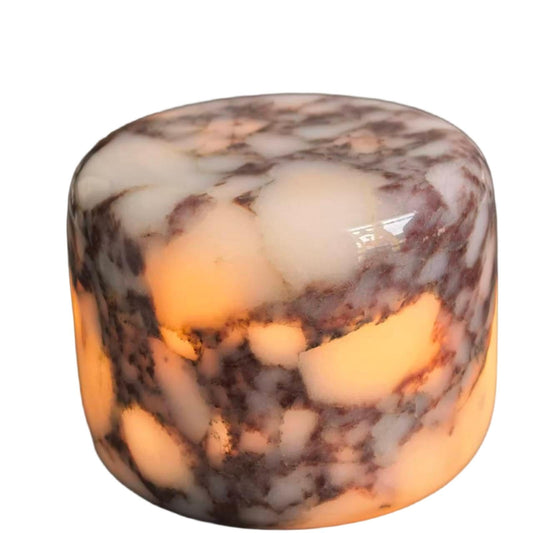 Marmor Marble Lamp Table Lamp Unique Stone lamp Type-C 3 Way Bedside Lamps Ambient Lighting for Bedroom Night Stands Small Night Light Decorative LED Warm Ambient Portable Lamps for Rechargeable