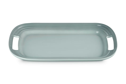Le Creuset Stoneware Serving Platter, 16.25", Sea Salt