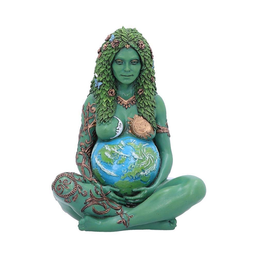 Nemesis Now Mother Earth Art Figurine, 17.5cm, Hand-Painted, Resin, Decorative Nature Statue