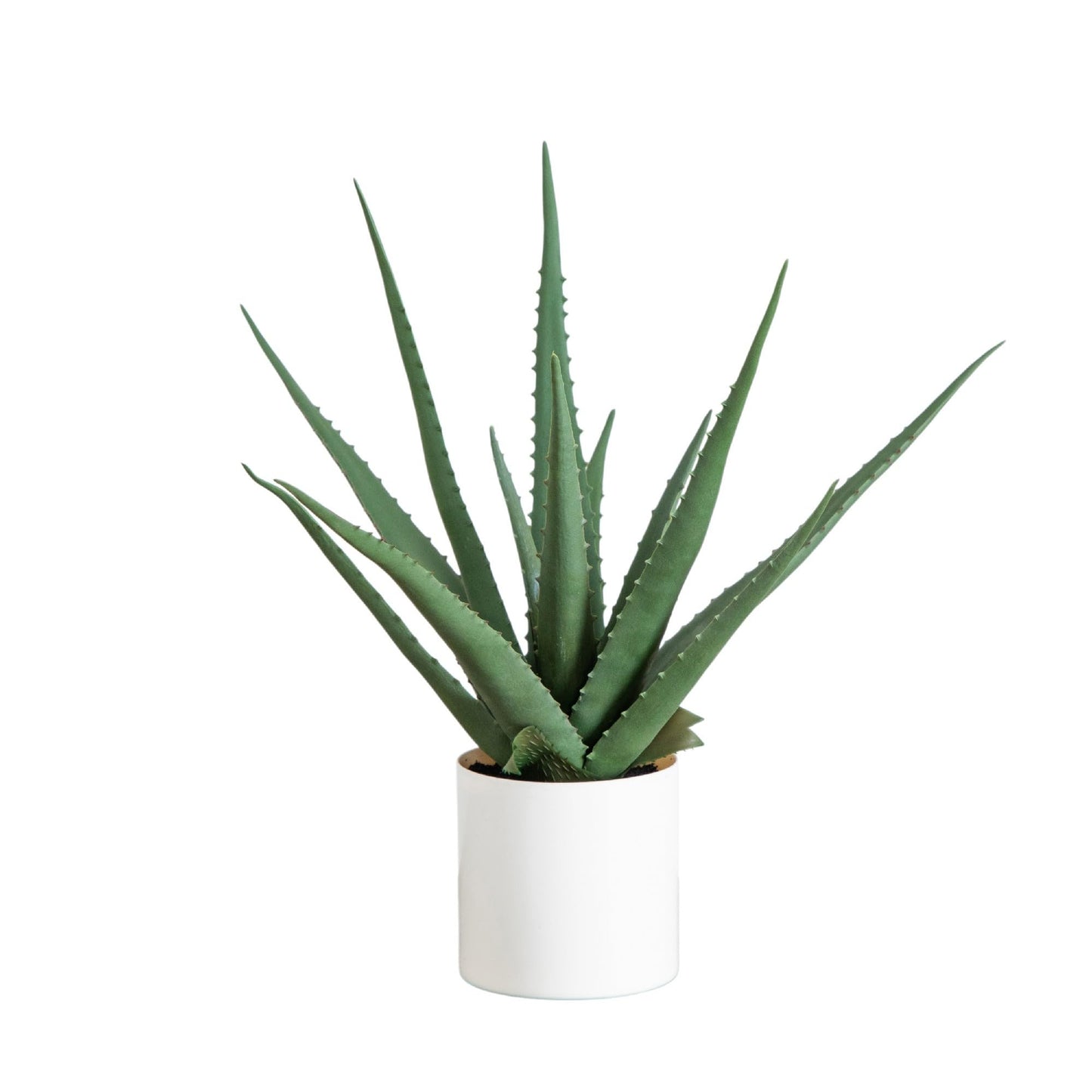 Nearly Natural 17.5in Artificial Agave Plant - Realistic Desert Decor for Home - Minimal Maintenance