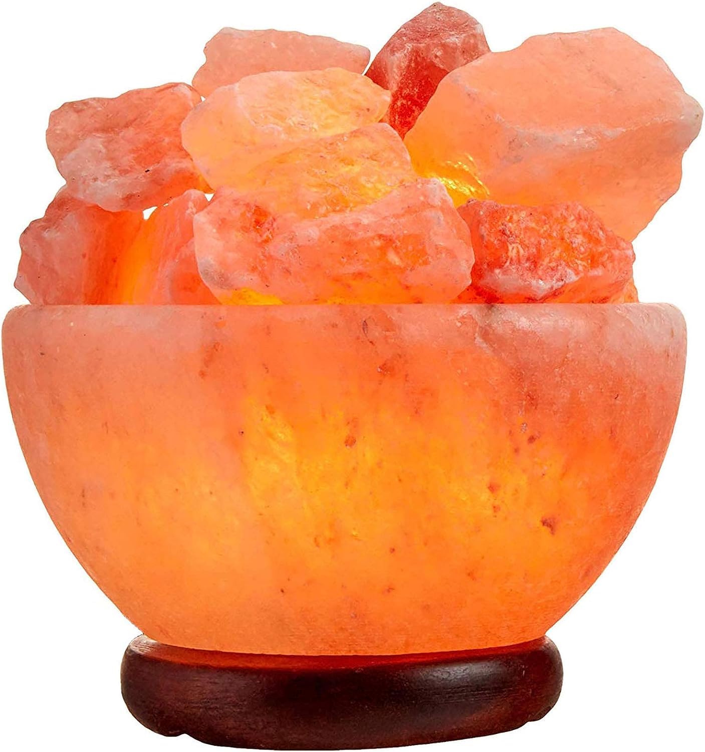 Salt Lamp Fire Prosperity Bowl