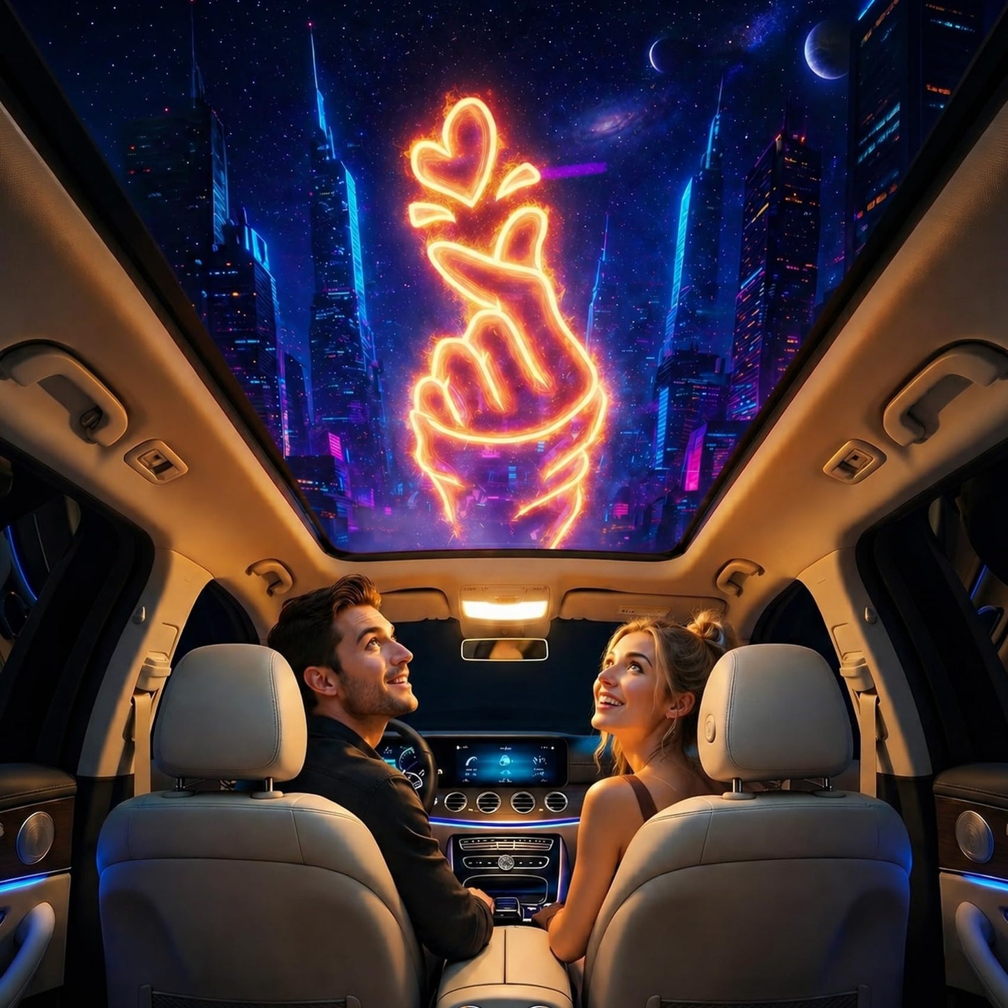 TnLnYn Seahorse Projector Night Light 2-in-1 USB Mini LED Projection