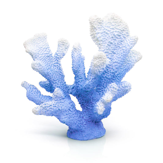 Accessoryway Santorini Blue Coral Reef Decor for Home -Faux Coral Reef Beach Centerpiece Room Table Decorations,Ocean Nautical Themed Party Decor & Beach Decorations for Home Bathroom -8.2"