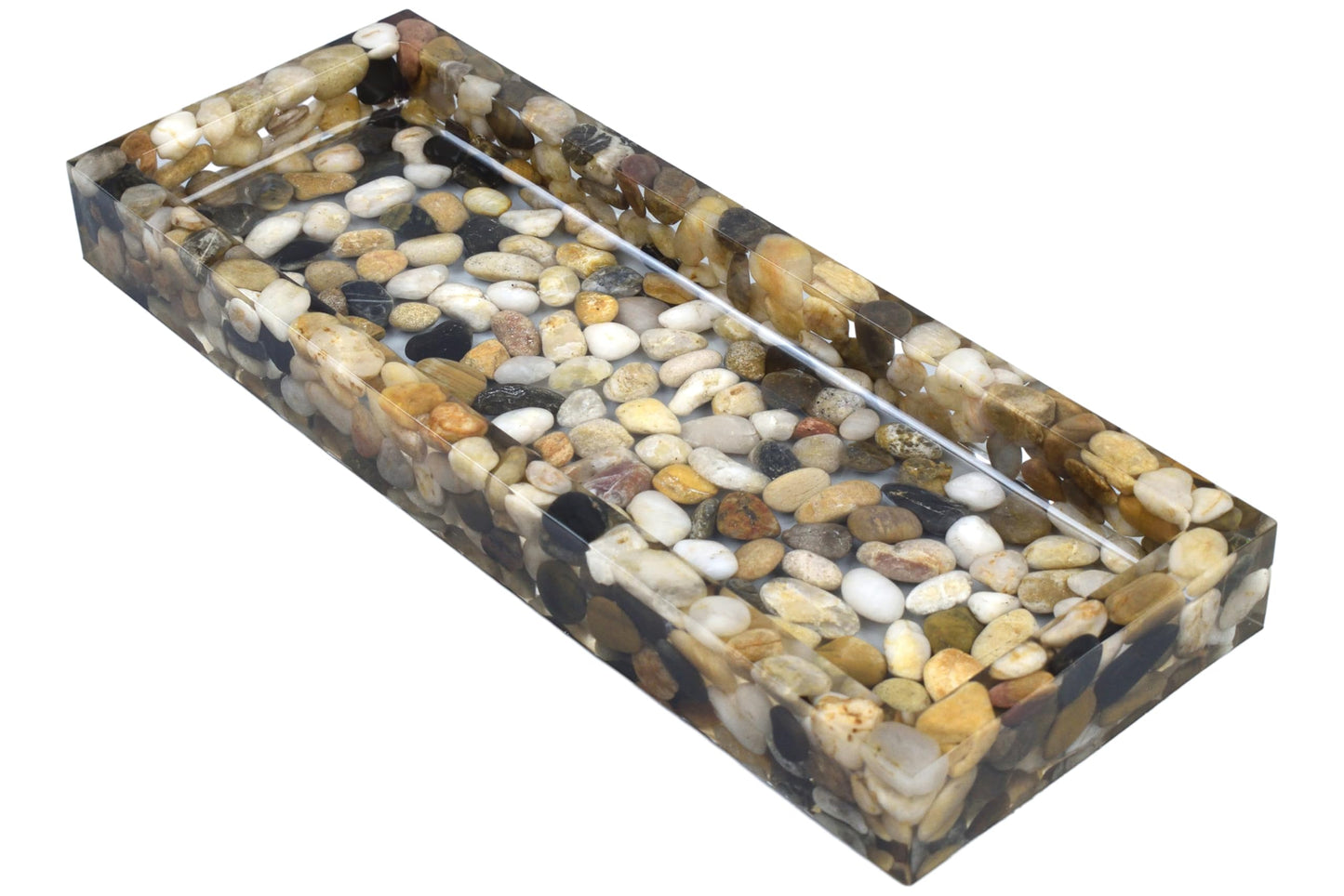 Stone Vanity Tray for Bathroom Decor, Decorative Tray, Vanity Trays for Countertop,Perfume Stone Tray
