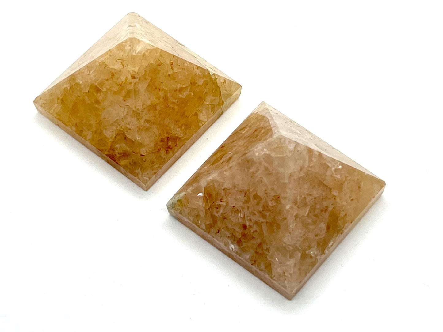 Yellow Quartz Pyramid 2 Inch – Scorpio Gemstone Solar Plexus Chakra