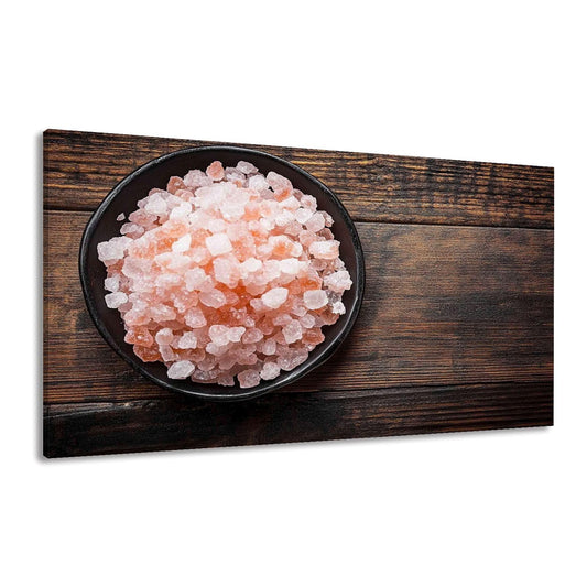 Canvas Wall Art Prints pink himalayan salt Large Framed Wall Art Painting Artwork Poster Hanging Home Decor for Living Room Office Bathroom 20"x40"