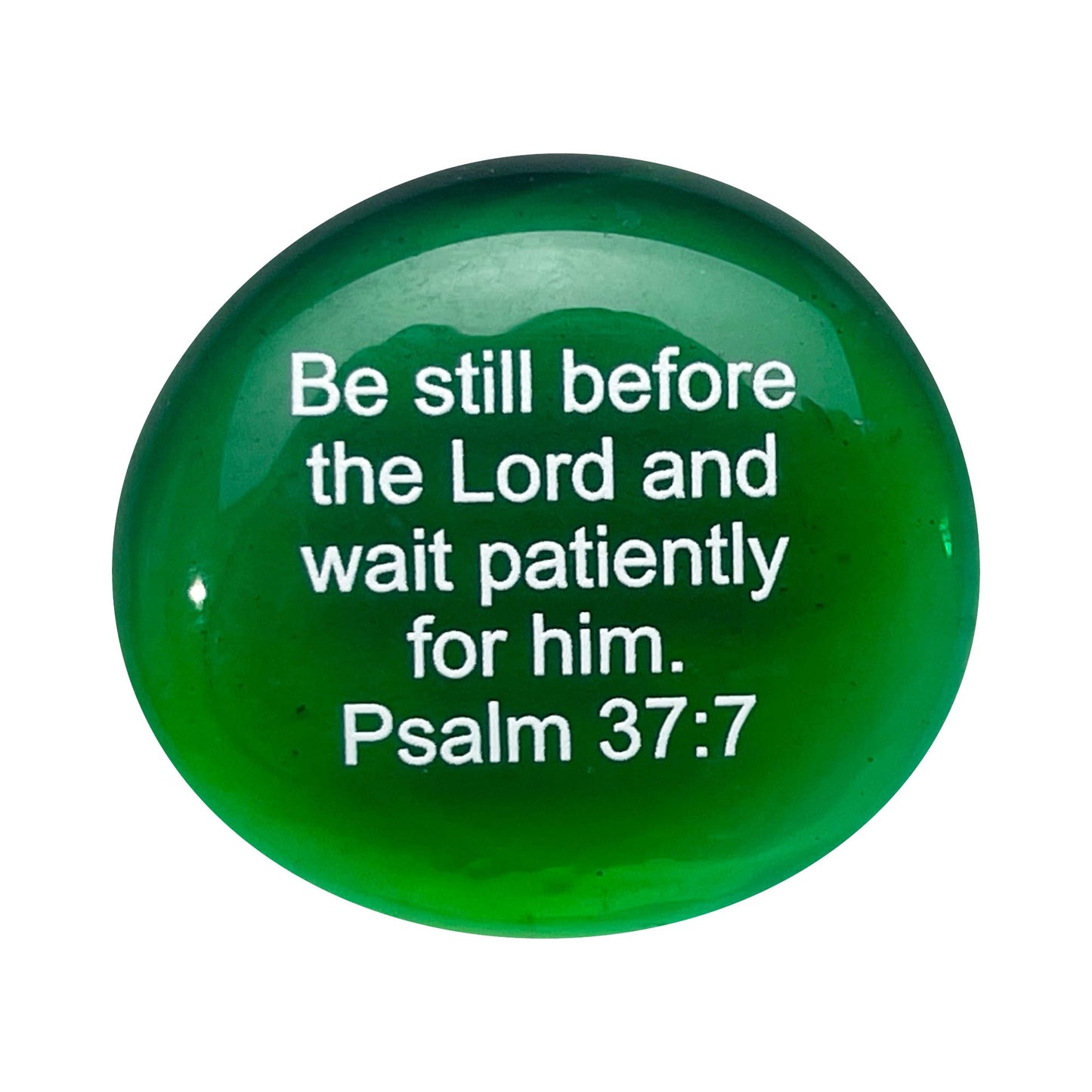 Scripture Glass Stones,Six of Your Favorite Inspiring Bible Verses on Translucent and Opaque Rocks Packaged in a Gift Box, by Lifeforce Glass. Set II