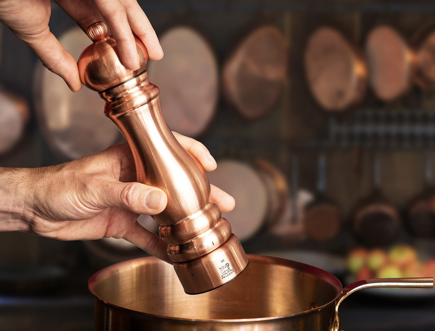 Peugeot Paris Chef Copper- Plated u'Select Salt Mill 22 cm - 9in