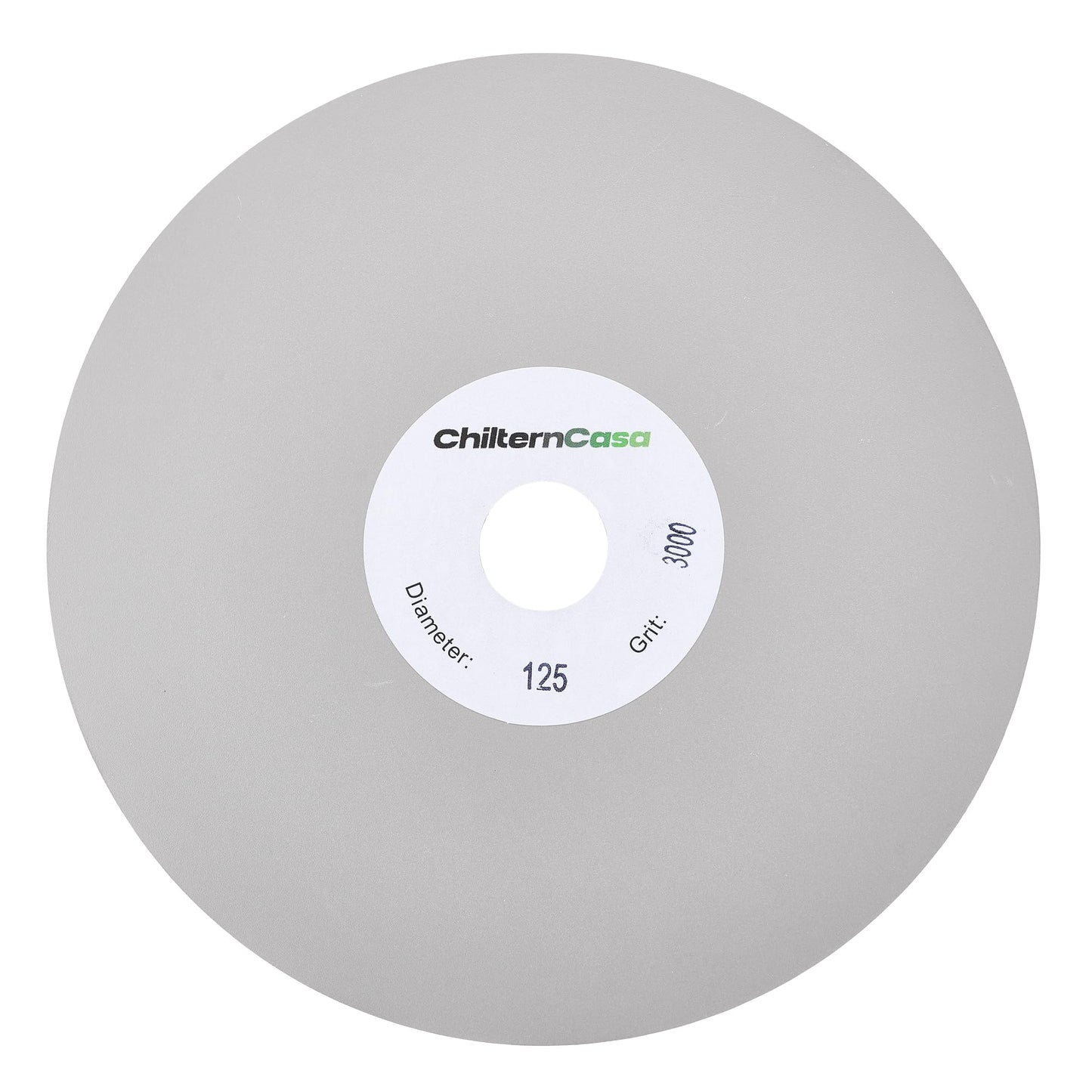 ChilternCasa 5 Inch Diamond Flat Lap Disc,Grinding Wheel 5" × 5/8" Arbor Hole Sanding Discs for Tile,Tungsten,Rock - 3000 Grit