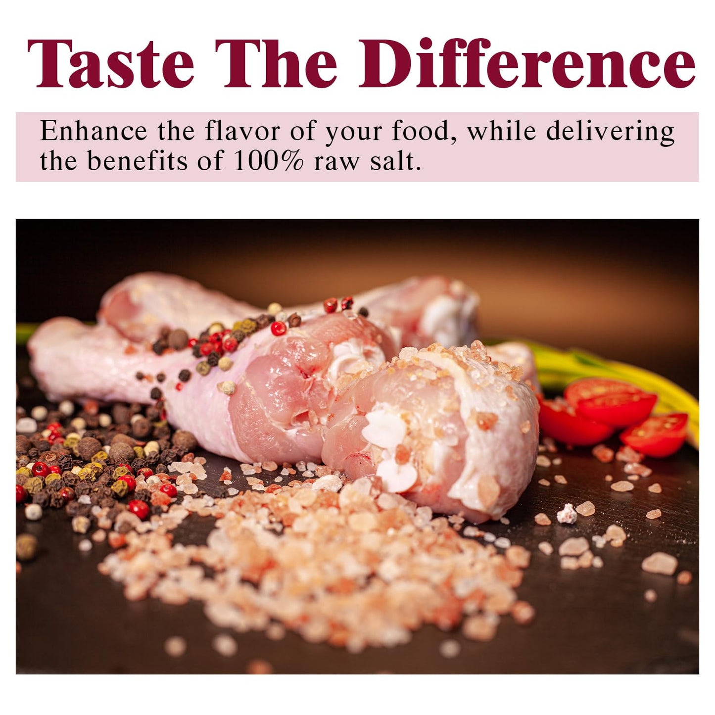 Himalayan Chef Himalayan Pink Salt 80oz (2.26kg), Non-GMO, Kosher, Coarse Grain, Nutrient and Mineral Dense for Health, Gourmet Pure Crystal Pink Salt for Grinder