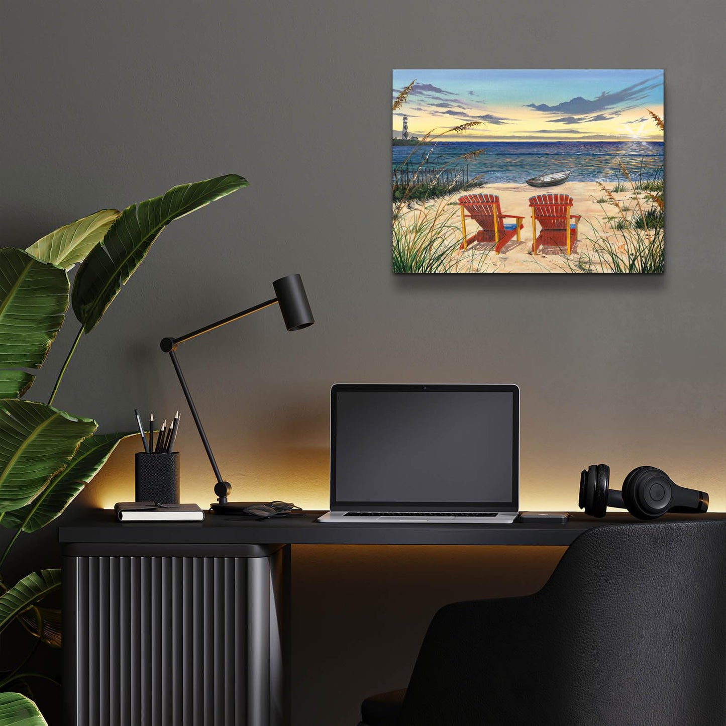 Epic Art 'Outer Banks Sunrise' by Scott Westmoreland Acrylic Glass Wall Art, 16" x 12"