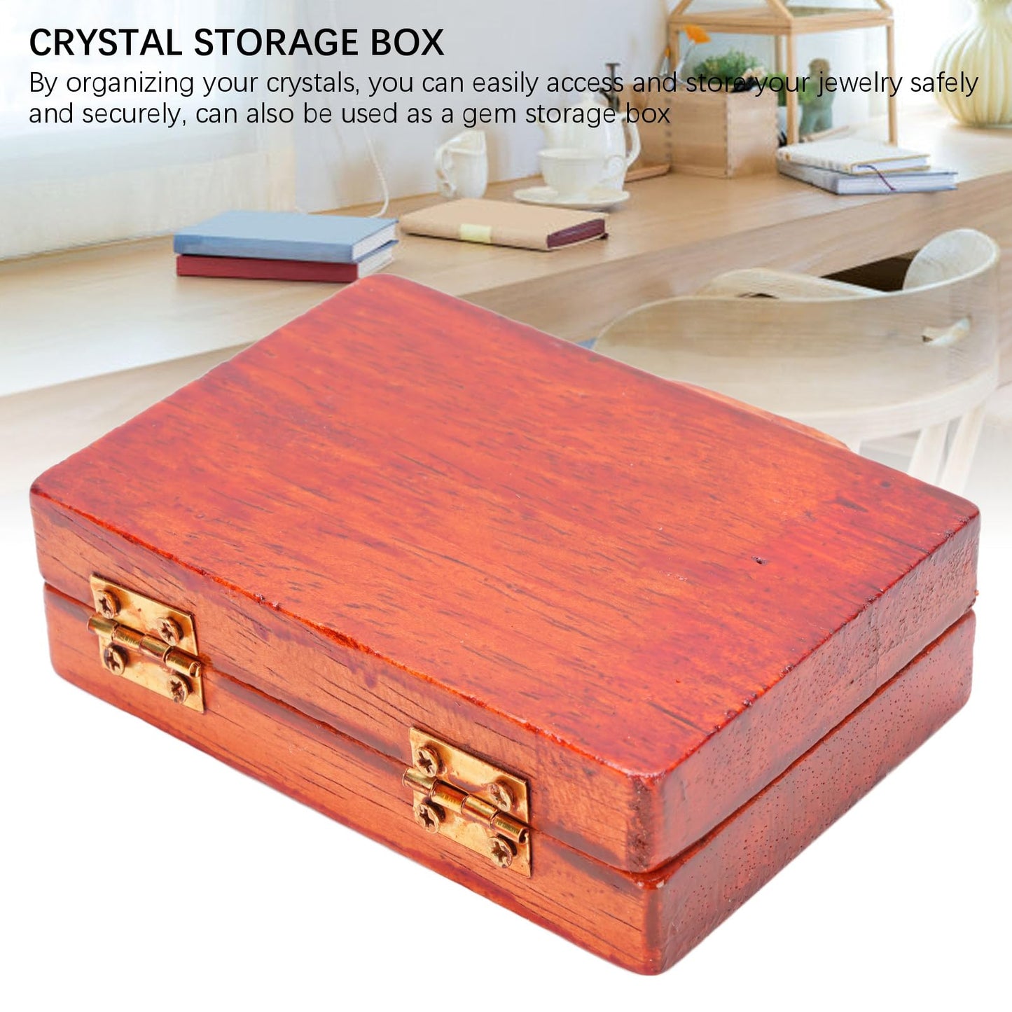 Buachoi Rock Display Case,118 Grid Rock Collection Box, Crystal Mineral Display Showcase with Protective Panel, Wooden Stones Storage Organizer Holder,for Agate Opal Crystal Stone Arrowheads etc.
