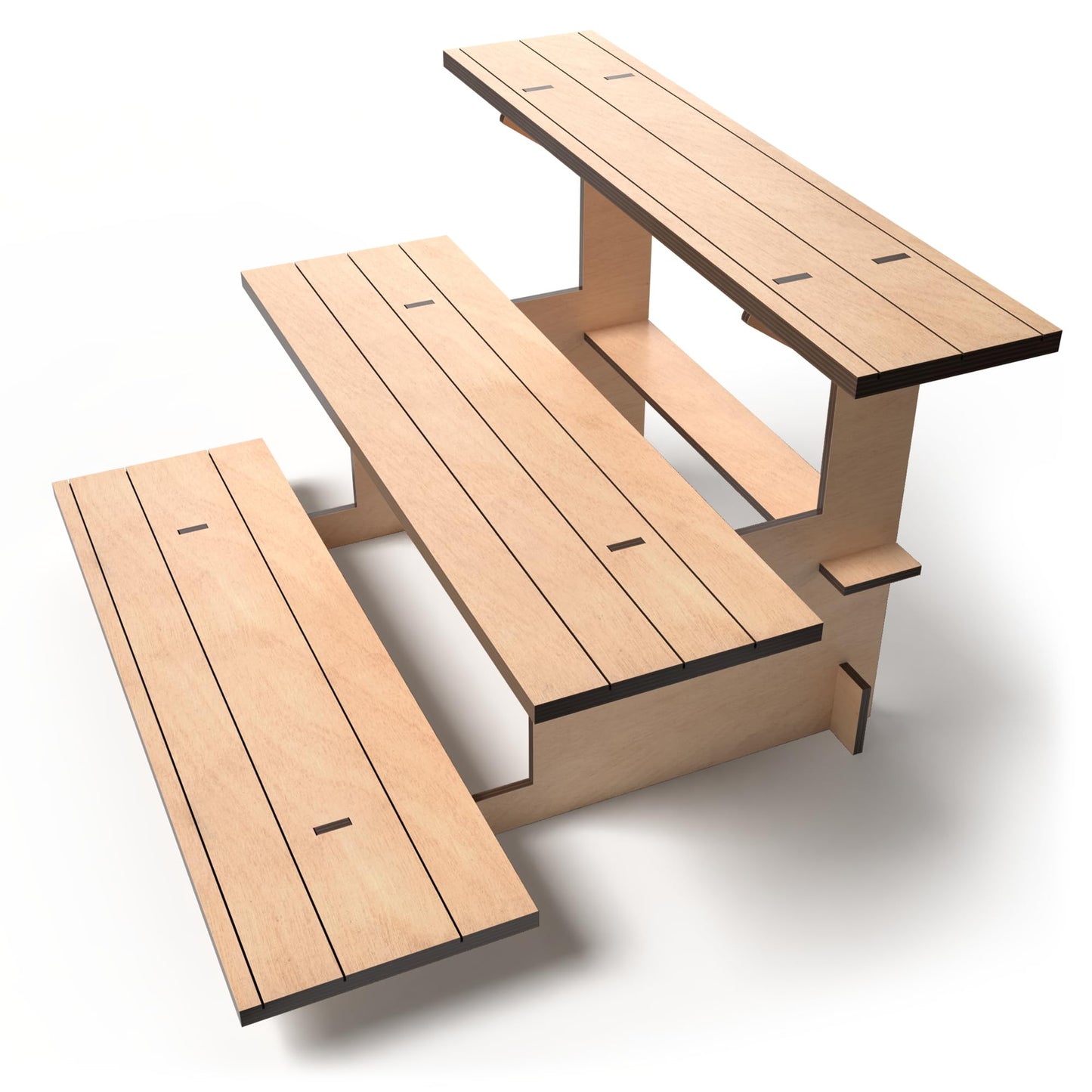 Straight Natural Wooden Tiered Display Stand, Portable Products Display Shelf, Jewelry Display, Card Display Rack, Display Risers, Altar Shelf, Display Stand for Vendor Events, Retail, Craft Shows