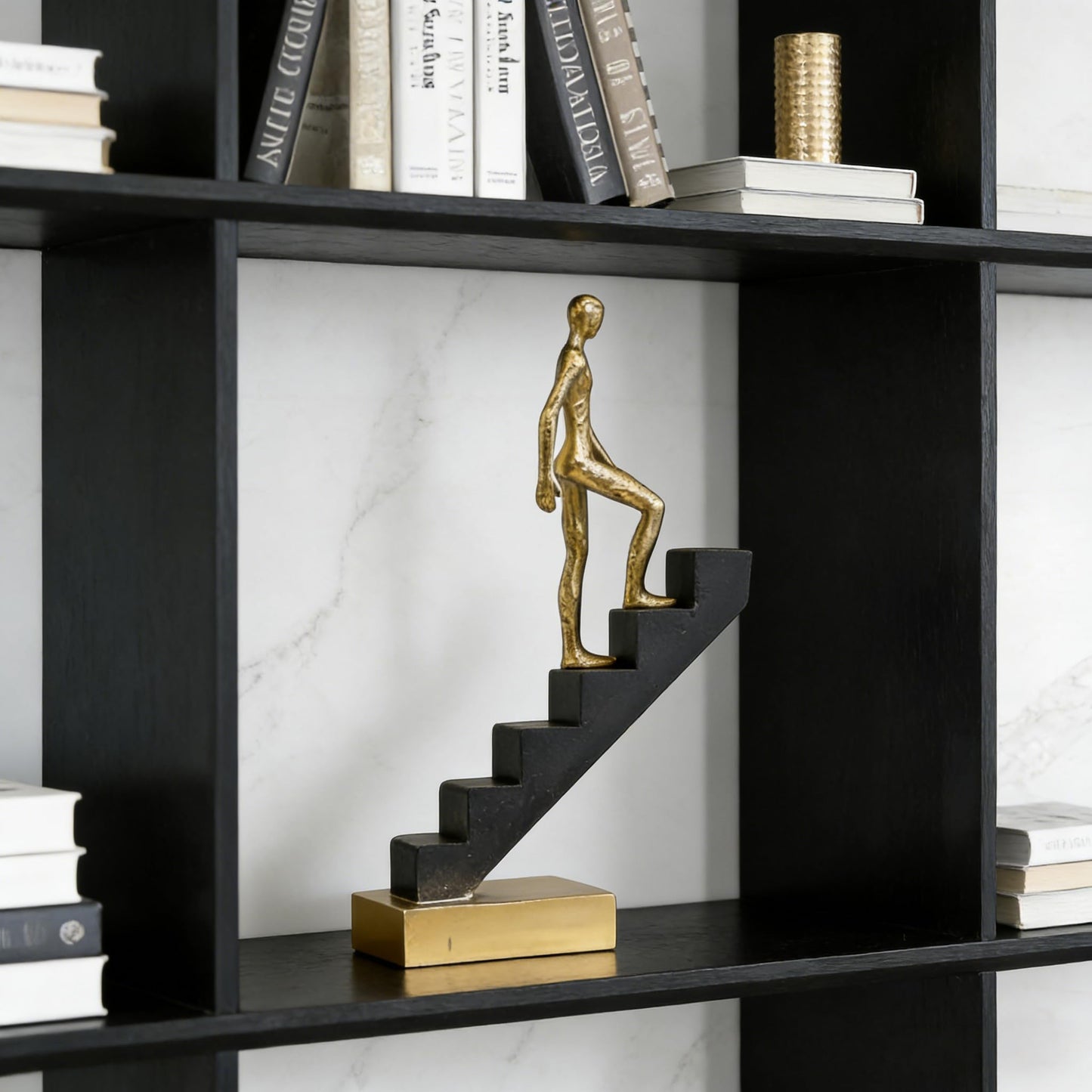 AWNR Abstract Modern Farmhouse Desk Sculpture, Sculptures Decor for Console Table, Home Decor Aesthetic, Centerpiece Table Decorations, Office Gifts