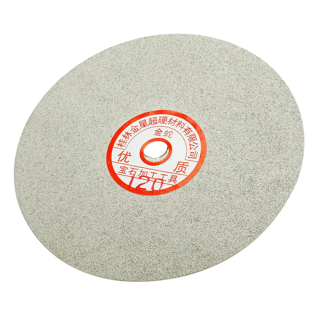 uxcell 6-inch Grit 120 Diamond Coated Flat Lap Wheel Grinding Sanding Polishing Disc