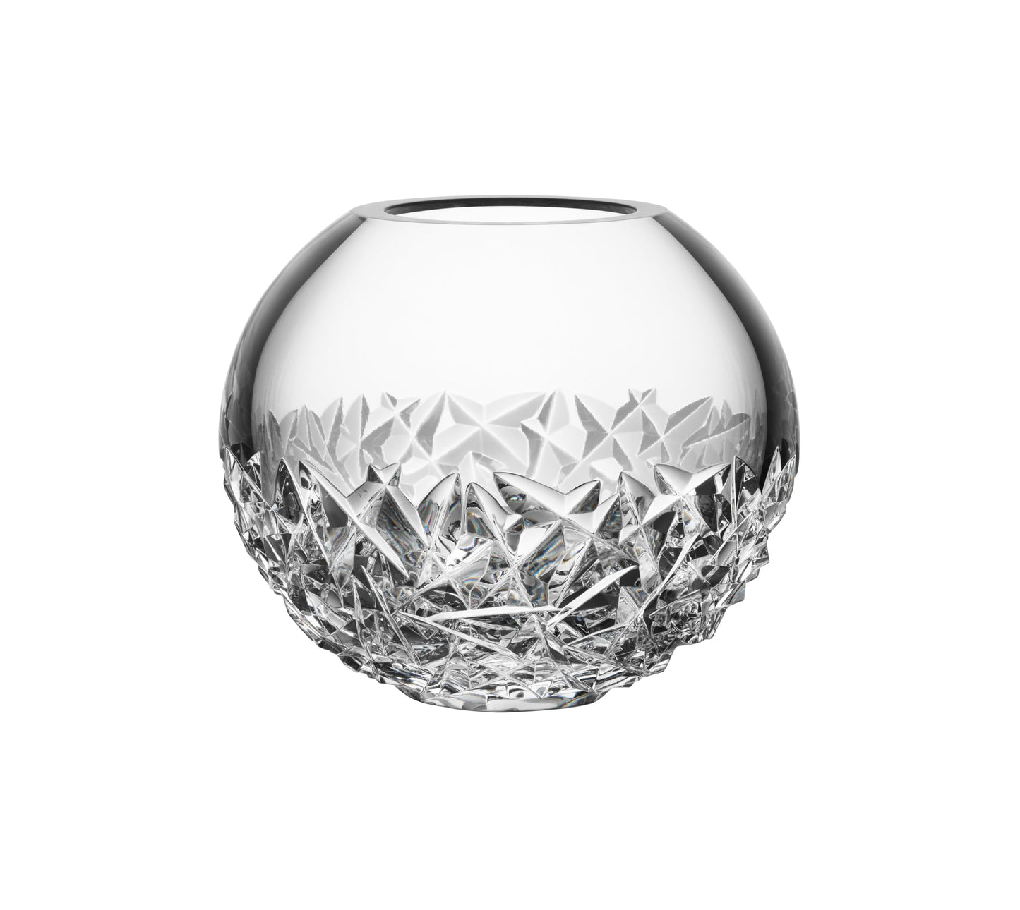Orrefors Carat Globe Crystal Vase