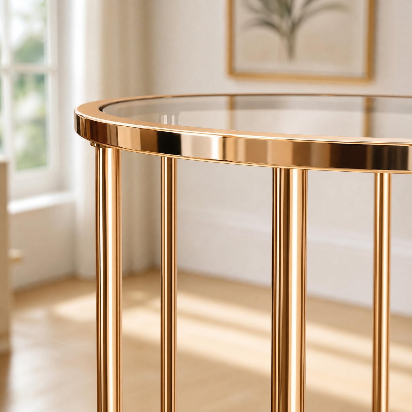 Hafyow 3PCS Round Cylinder Pedestal Stands Set, Gold Metal Display Columns with Removable Acrylic Tops, Sturdy Iron Nesting Risers for Wedding Party Dessert Table, Floral Vases and Event Decor (23.6", 31.5", 39.3" Heights)