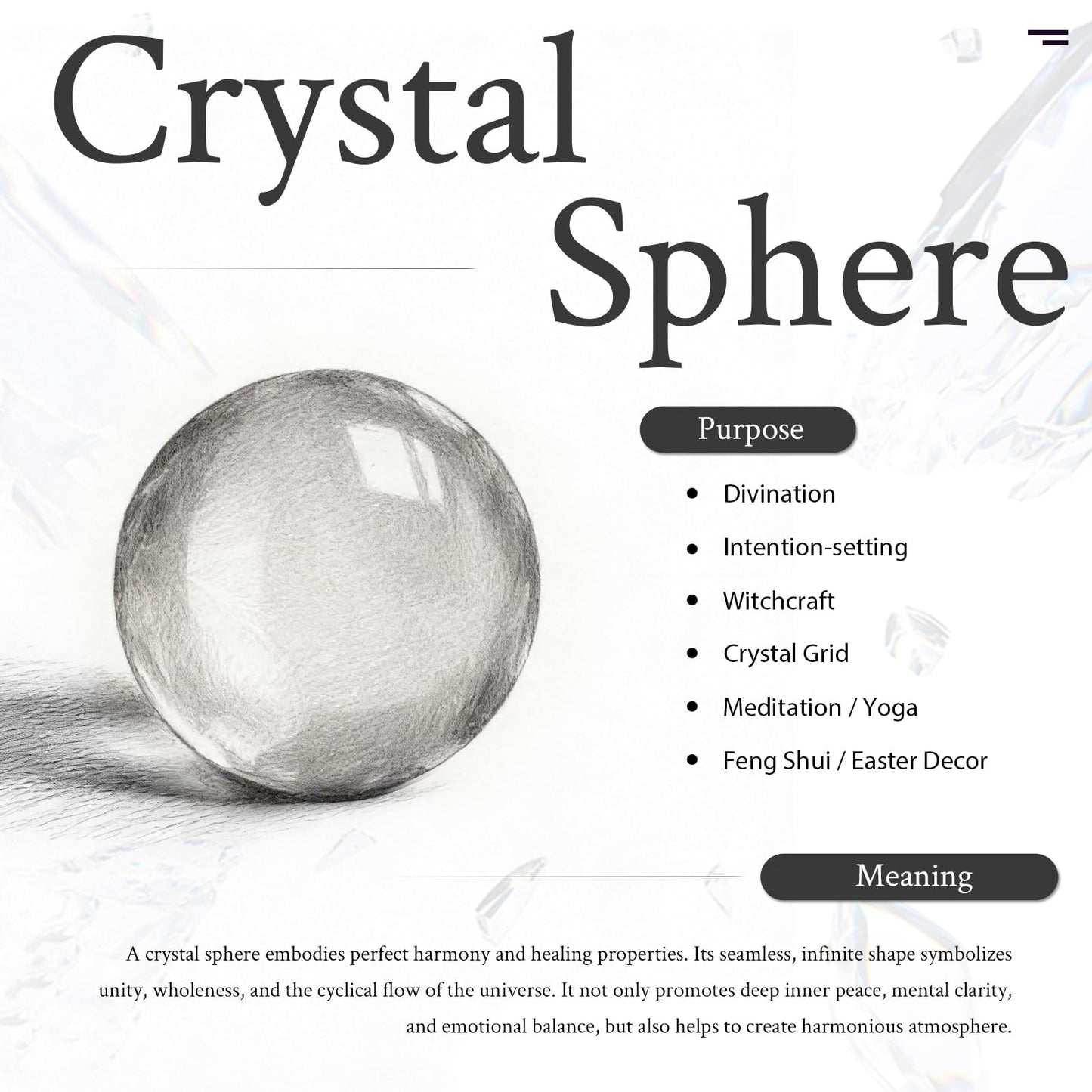 TUMBEELLUWA 2.2-2.4 Inches Natural Rose Quartz Crystal Ball with Wood Stand