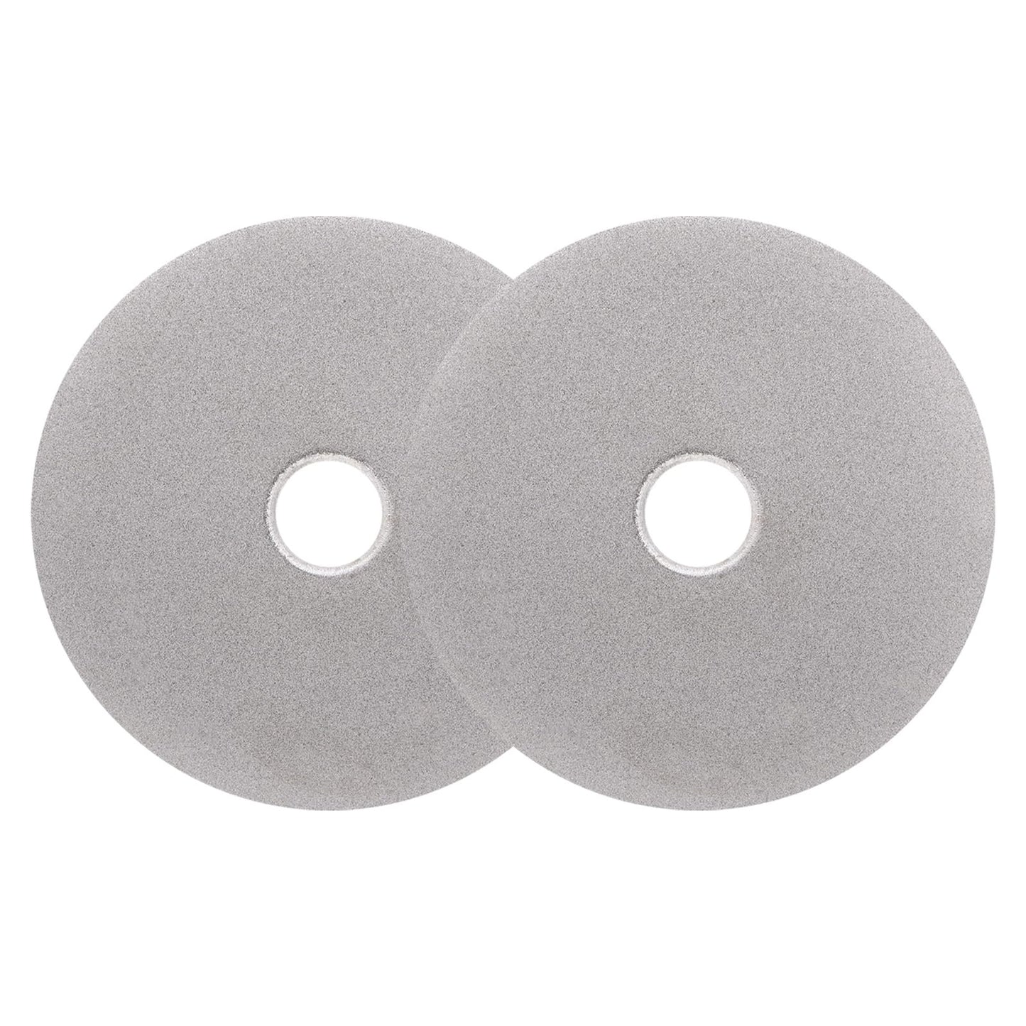 uxcell 2pcs Diamond Sanding Grinding Disc, 4-Inch (100mm) Grit 240 5/8" Arbor Hole, Flat Lap Disk Polishing Discs Abrasive Wheel for Gemstone Tile Porcelain Glass Stone Metal