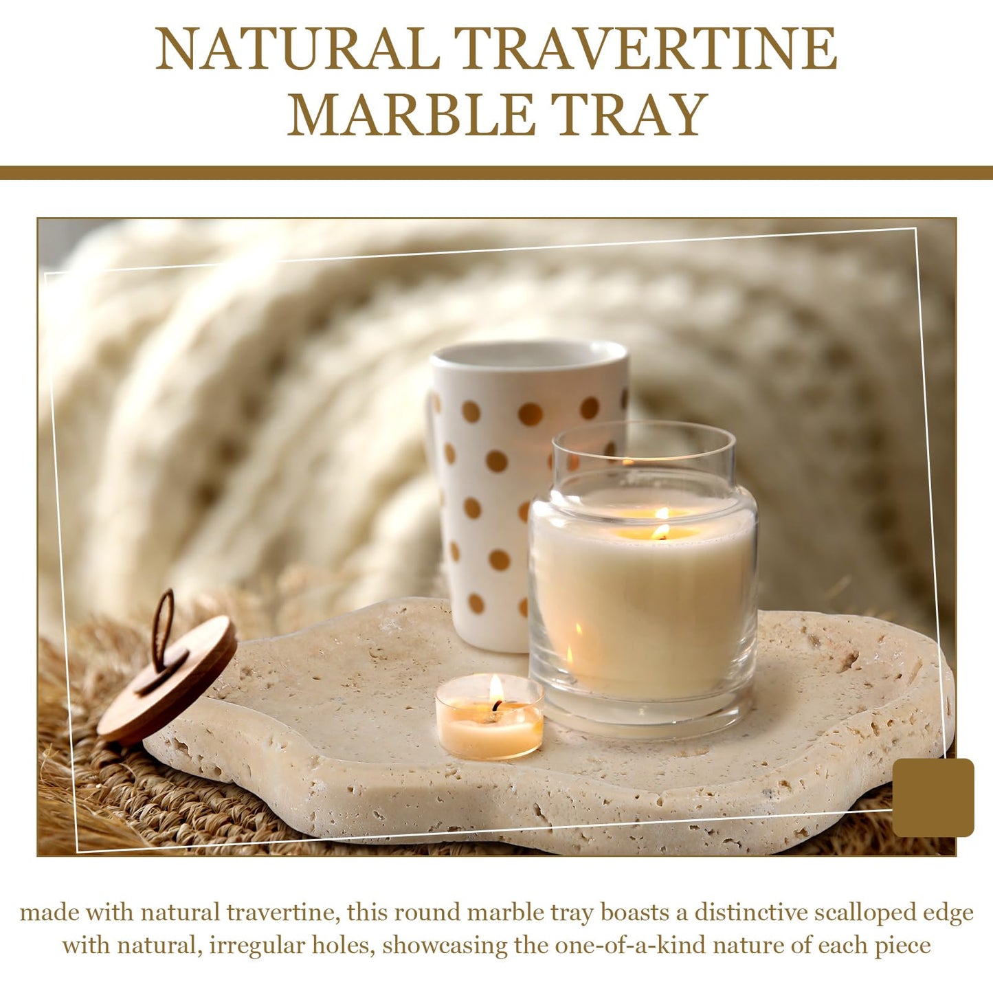 Briwooody Natural Travertine Jewelry Dish Tray Cloud Shape, Jewelry Trays 7.6 x 5.31 x 0.59 Inches Cloud Stone Trays Marble Dish Trinket Ring Key Salver Aesthetic Gift for Women Home Table Room Decor