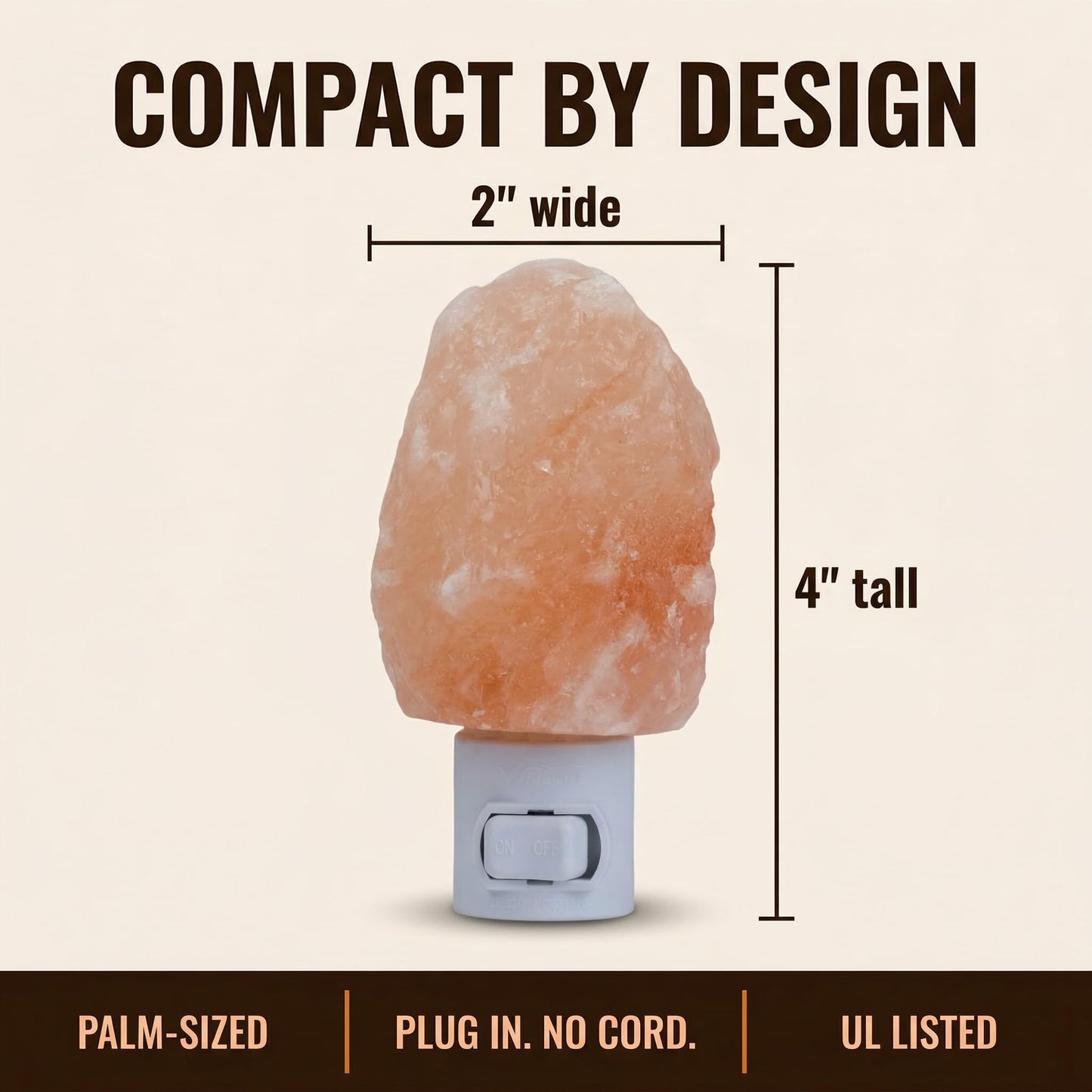 GAYA Himalayan Salt Lamp Relaxation Bundle - Plug-in Night Light + Aromatherapy Salt Lamp with Dimmer | Warm Amber Glow | Sleep, Meditation & Spa Gift Set