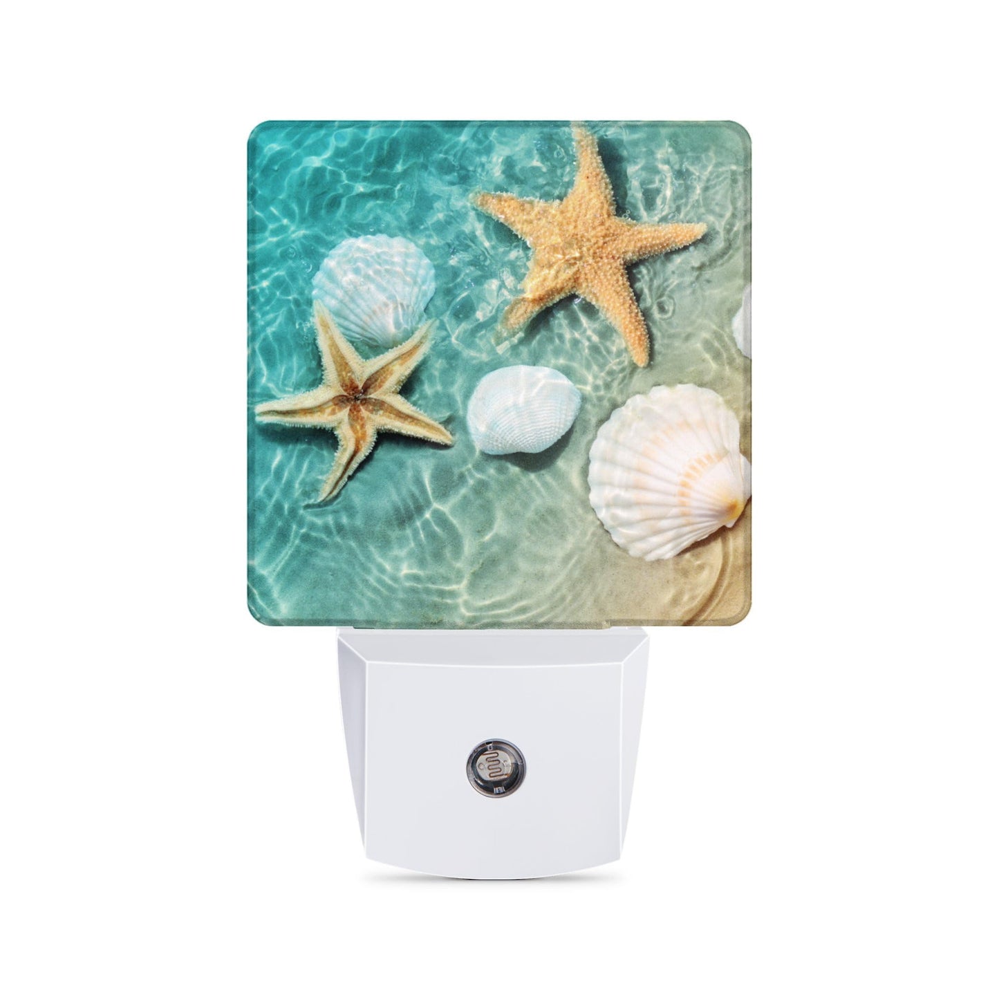 Caifujiqi Night Light Plug-in Dusk to Dawn Smart Sensor White Led Nightlight for Bedroom Bathroom Kitchen Hallway Stairs Energy Efficient Decor Desk Lamp
