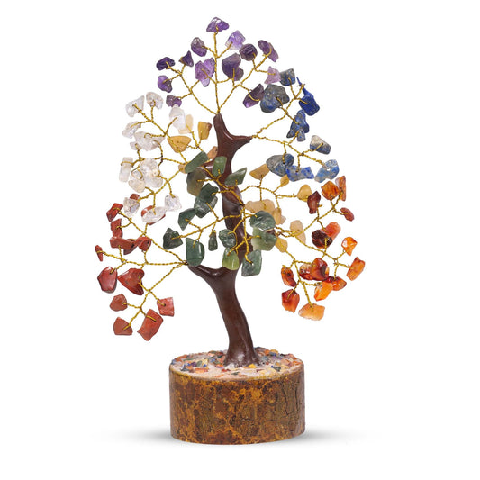 PYOR Chakra Tree, Crystals, Shelf Decor, Spiritual Gifts, Office Decor for Women, Crystal Tree of Life, House Warming Gifts