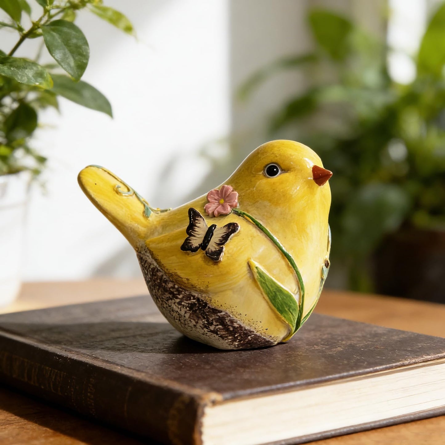 AWAIOY Bird Figurines for Home Decor, Resin Statue Gifts for Bird Lovers
