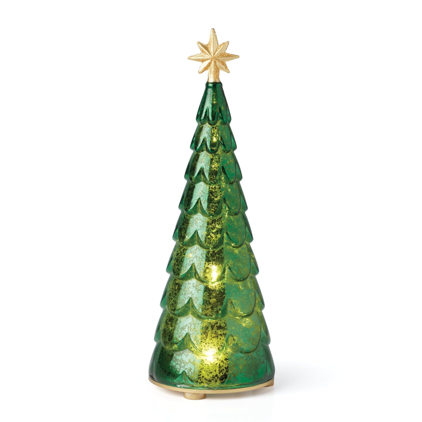 Lenox Radiant Light Holiday Decor Collection, Lit Jewel Tone Tree