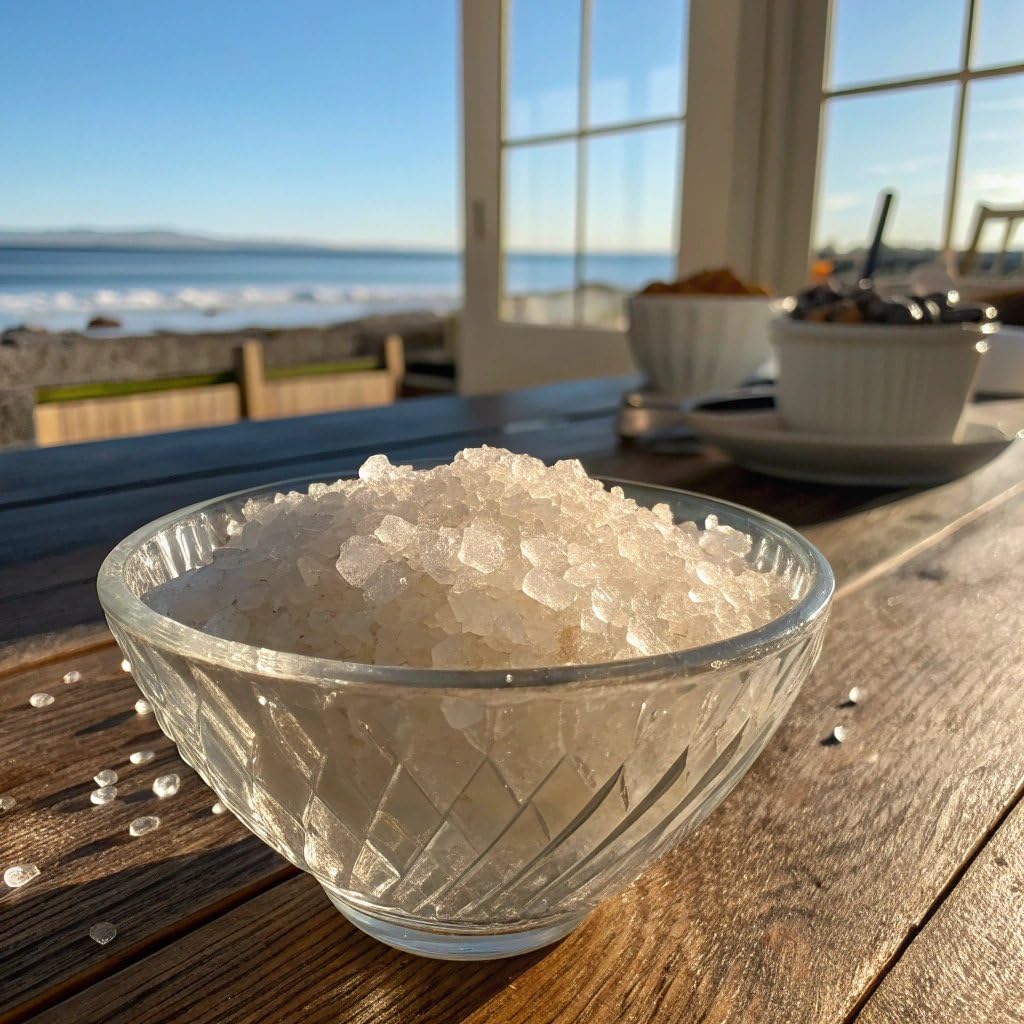 Saltverk Sea Salt - Gourmet, Icelandic, Hand Harvested and Sustainably Made - Flaky 3.17 Oz