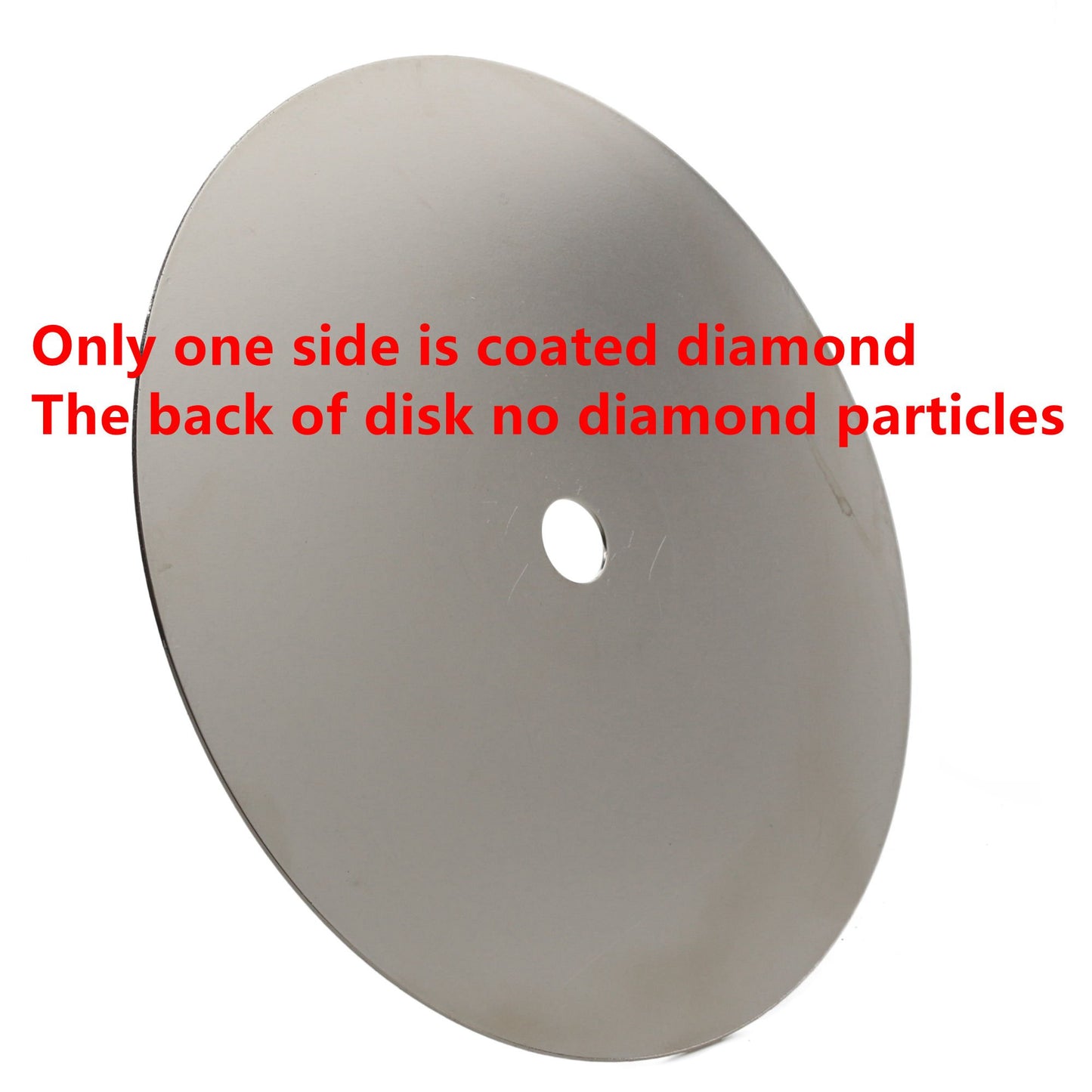 JINGLING 8" Inch Diamond Grinding Disc 3000 Grit Flat Lap Disk Lapping Plate Sanding Pads Lapidary Tools for Stone Pottery Faceting Machine
