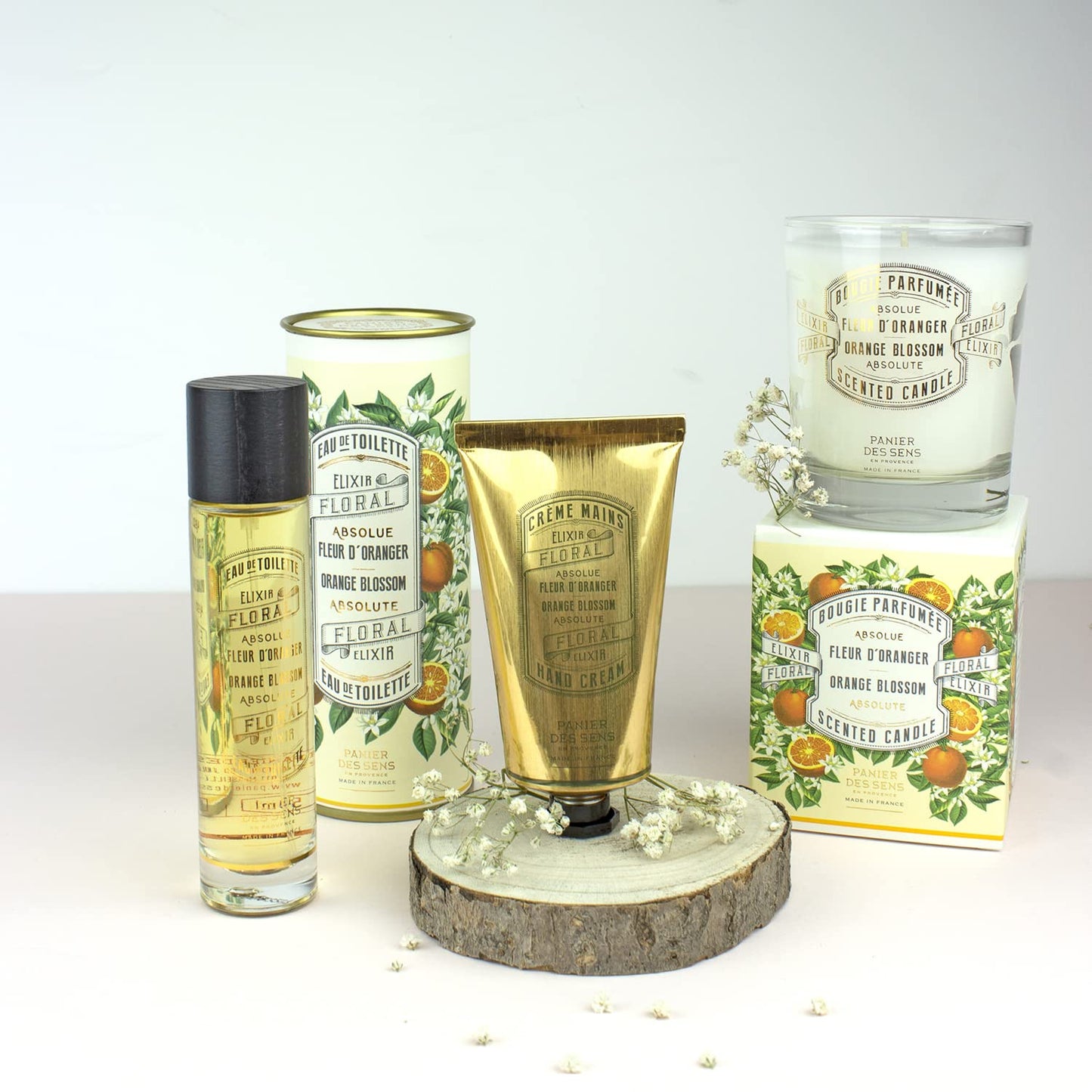 Panier des Sens Orange Blossom Long-Lasting Scented Candle, 6.3 oz