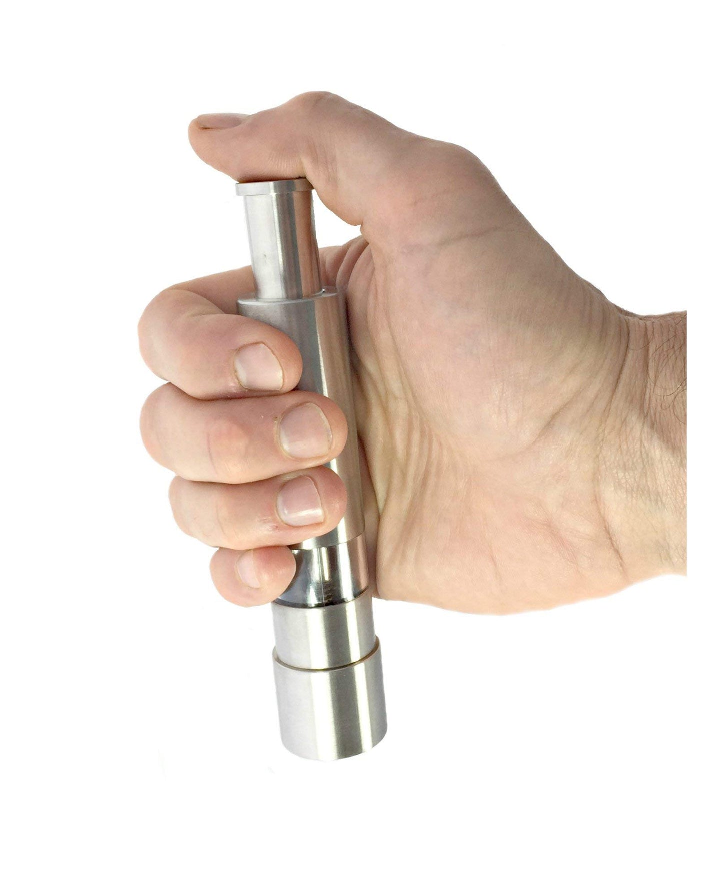 Salt And Pepper Grinder Set or Singles, Grind Gourmet Original Pump & Grind Cooking Gadgets, Spice Grinder, Pepper Mill, Modern Push Button Salt N Pepper Grinders, Buy 1, 2 ..