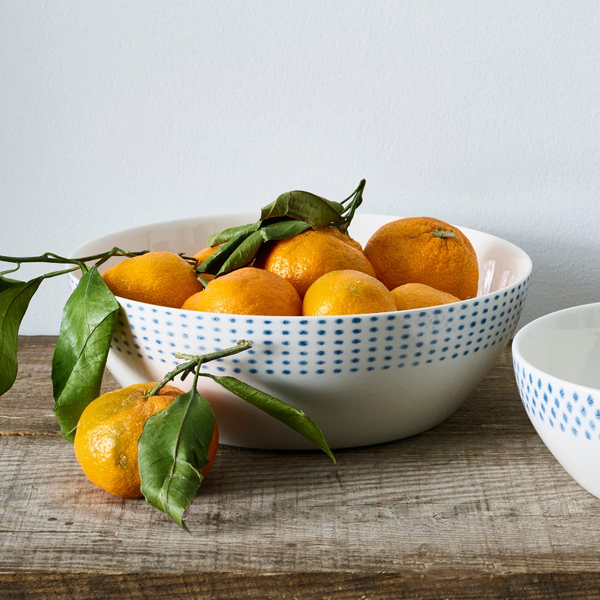 Noritake Blue Hammock Round Vegetable Bowl, 10.5", 96 oz.