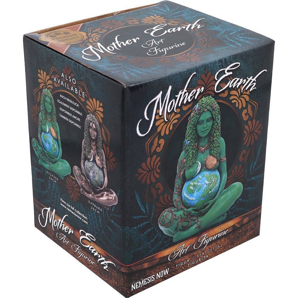 Nemesis Now Mother Earth Art Figurine, 17.5cm, Hand-Painted, Resin, Decorative Nature Statue