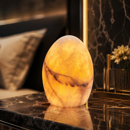 Marmor Marble Lamp Table Lamp Unique Stone Lamp Touch Lamp Pat Lamp Type-C 3 Way Bedside Lamps Ambient Light Bedroom Night Stands Small Night Light Decorative LED Warm Portable Lamps Rechargeable